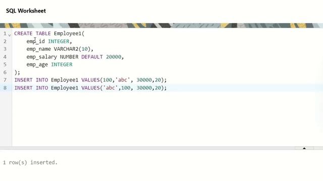 SQL INSERT COMMAND( DML )||With Implementation||Insert Data into Table by Using 3 Different Syntax смотреть онлайн