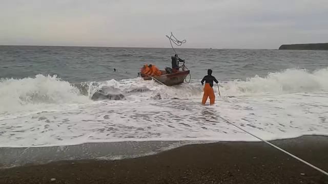 Выход с моря.Мыс Минипуцы. смотреть онлайн