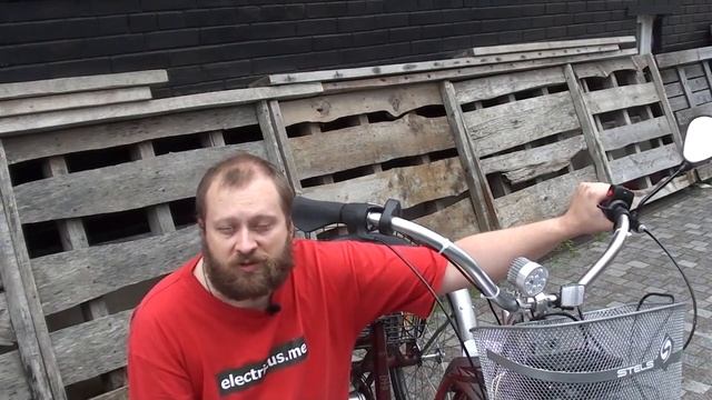 Трехколесный взрослый электровелосипед стелс смотреть онлайн