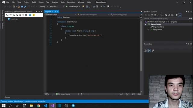C# Darslari - O'zbek Tilida [1-dars] - Visual Studio Qanday O'rnatiladi? Visual Studio Qanday Dastu