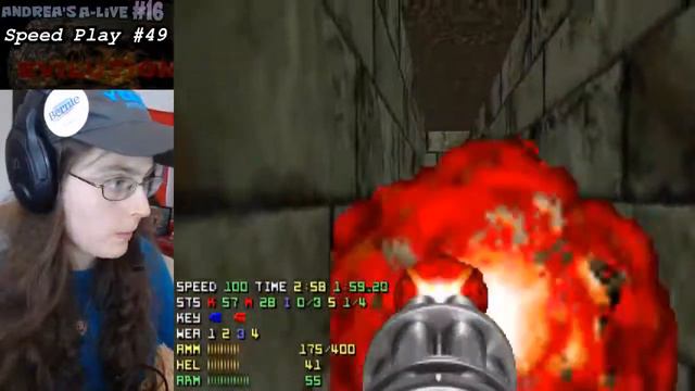 DOOM - TNT Evilution EP1 UV Max Speedruns Speed Play #49 | Andrea's A-Live #16 смотреть онлайн