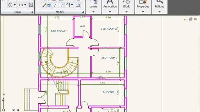 AutoCad - 10-1 الطبقات - مقدمة смотреть онлайн