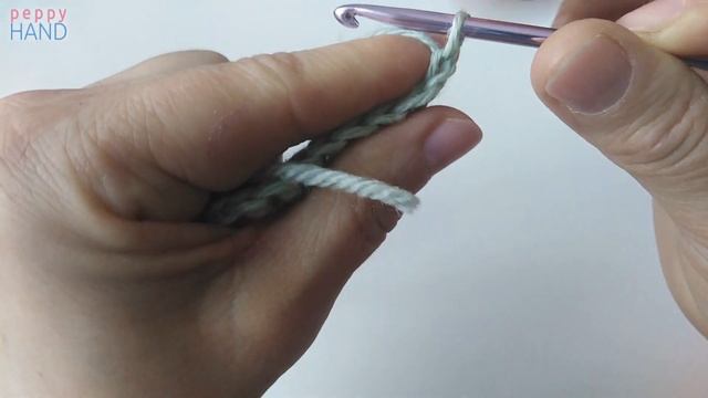 Ровный край при вязании крючком | Столбики без накида смотреть онлайн