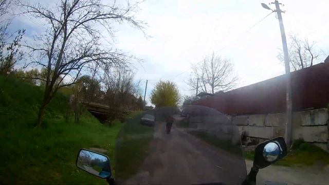 Покатушка на HONDA CN250 и Electric Scooter 5kW