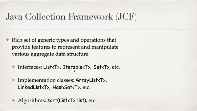 03 Java Part5 Generics, JCF, Callbacks смотреть онлайн