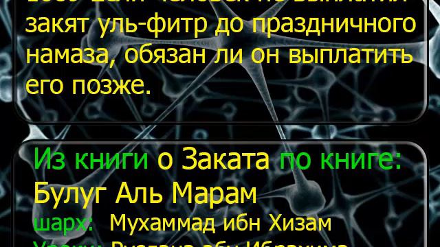 1689 Если человек не выплатил закят уль фитр до праздничного намаза, обязан ли он выплатить его поз