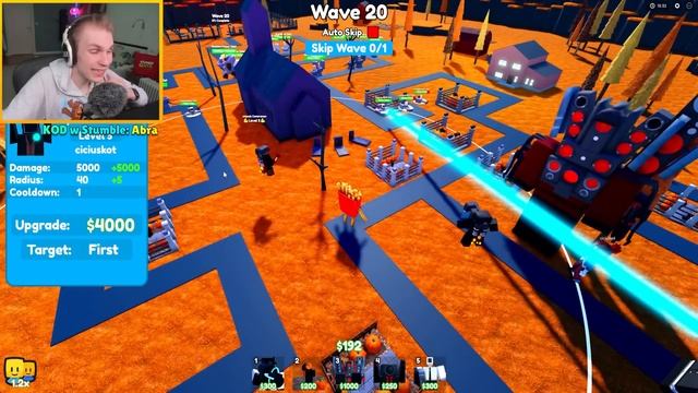 Testuję ⚠️ NOWĄ *MITYCZNĄ* POSTAĆ ? za 10000 ROBUX ? (0,1% SZANS) ? w Toilet Tower Defense! ? смотреть онлайн