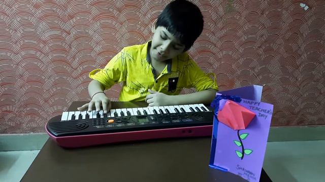 Teachers day song|ruk jana nahi| imtihaan|kishore kumar|Shrihaan|piano cover|5 september смотреть онлайн