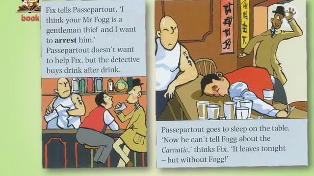 Learn English Through comics Around The World in 80 Days Level 0 смотреть онлайн