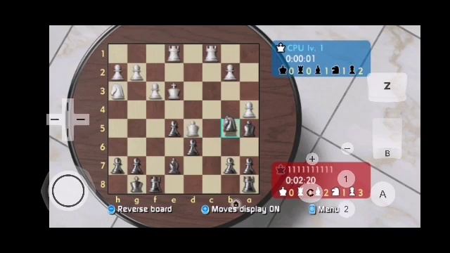 Wii Chess - Wii (P1 Black vs CPU White) Dolphin Emulator. смотреть онлайн