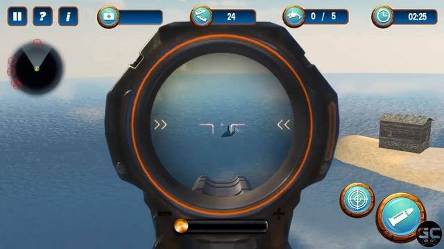 Furious Shark Sniper Hunter - Android Gameplay HD смотреть онлайн