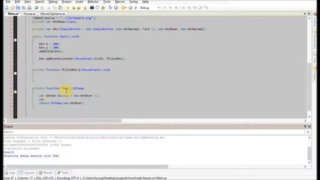 уроки actionscript 3.0 кнопки и столкновения (урок_16) смотреть онлайн