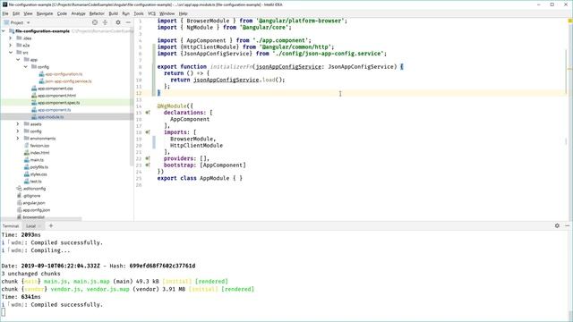 Angular Configuration Using Json Files смотреть онлайн