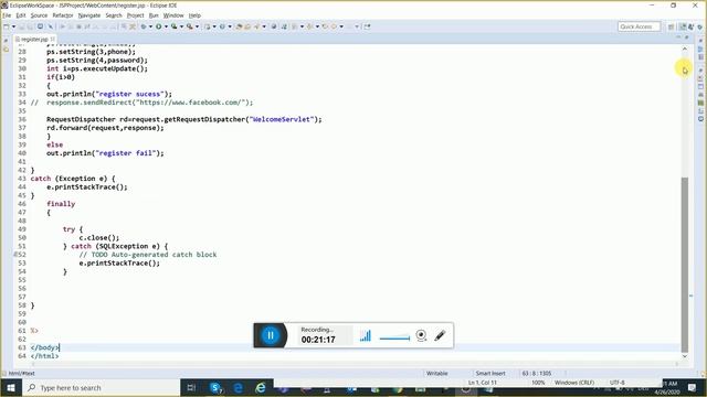 Java Server Pages (JSP) | JSP Full Tutorial For Beginner Hindi | Advance Java Tutorial In Hindi -97 смотреть онлайн