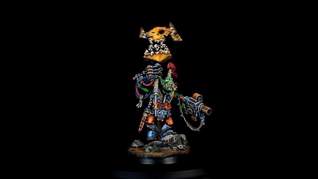 Ork With Banner