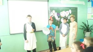 Сценка по древнегреческому  мифу в 5 А классе. 10 марта 2017