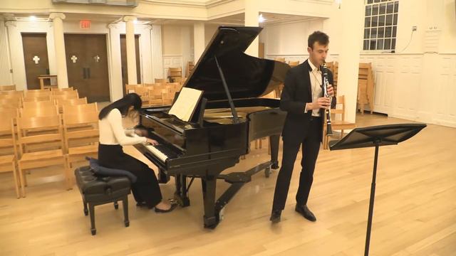 Brahms Clarinet Sonata No. 1 in F minor, I. Allegro appassionato | Graeme Steele Johnson, clarinet смотреть онлайн