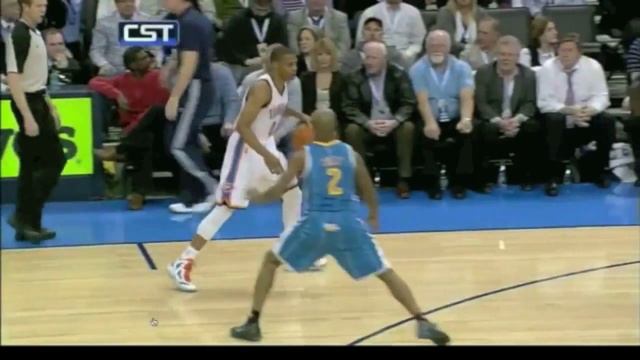 Gustavo Ayon - 16 points against the Thunder (1-25-12) смотреть онлайн