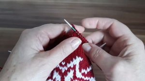 Носки СНЕЖИНКА/Жаккард