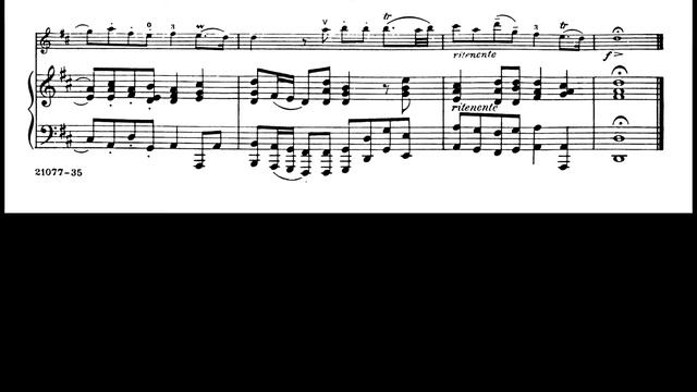 Händel - Violin Sonata No.4 -All movements (Piano Karaoke) смотреть онлайн