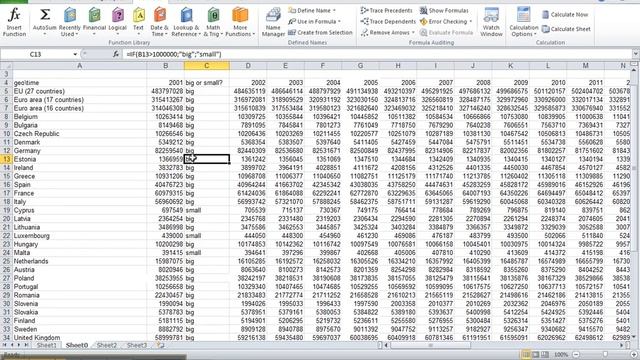 How to Use a Logical Test IF Functions in Excel 2010 смотреть онлайн