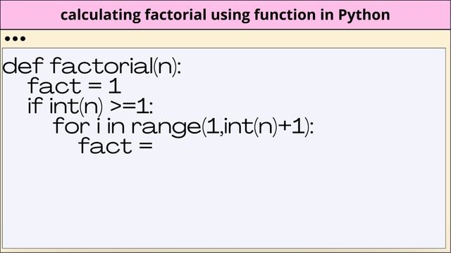 How to find Factorial in Python смотреть онлайн