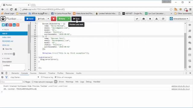 AngularJs Expert. Error handler and log service [26] смотреть онлайн