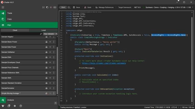 How to Create a Custom Indicator in cTrader смотреть онлайн