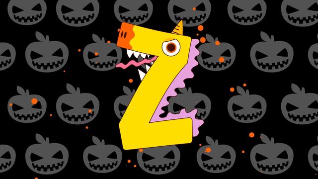 Change The Monster ABC (Small & Capital Letters) L Halloween Theme Song  L ZooZooSong For Kids