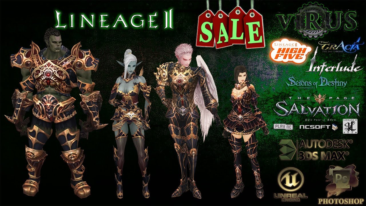 New Costumes. 072. LINEAGE II - FAFURION. Any Chronicles ◄√i®uS►