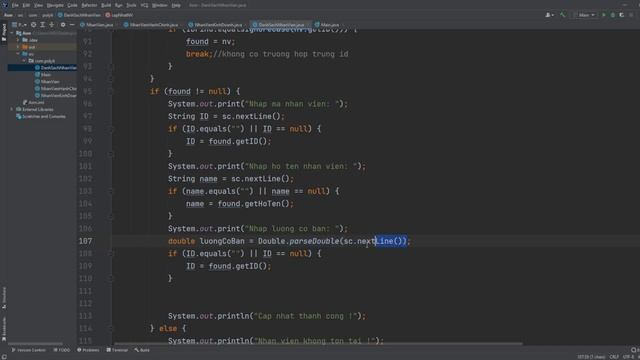 [MOB1014 - Java 1] Assignment GĐ 2 P1: Cập nhật thông tin nhân viên (Source Code Download) ✔ смотреть онлайн