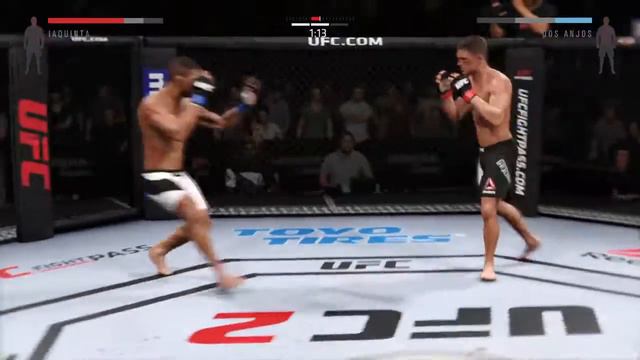 UFC Virtual - 9: Яквинта - Дос Саньос смотреть онлайн