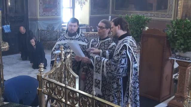 24.04.2019 Страстная седмица Великого поста. Трио "Да исправится". смотреть онлайн