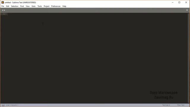 Установка и русификация редактора Sublime Text 3 смотреть онлайн