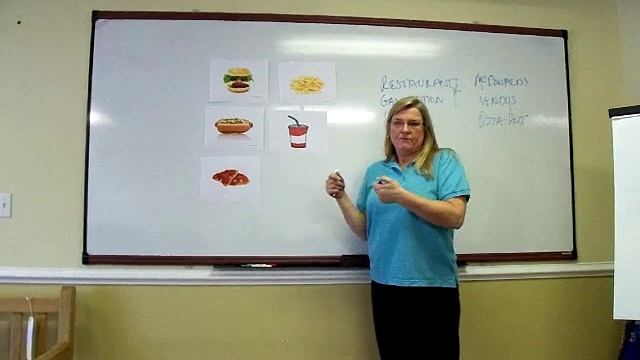 ESL - How to Order at A Fast Food Restaurant - Warm Up смотреть онлайн