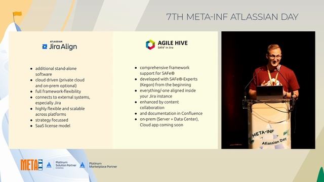 Simplify your SAFe® Transformation in Jira – with Agile Hive | 7th META-INF Atlassian Day смотреть онлайн
