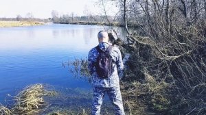 Рыбалка на спиннинг ранней весной.  рыбалка 2020