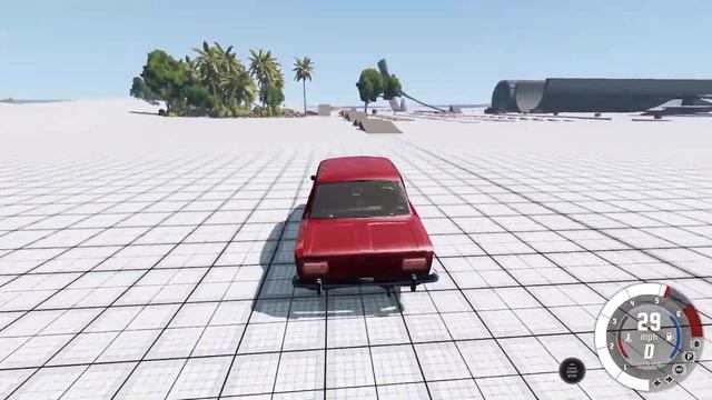 КРАШ ТЕСТ ВАЗ - 2105/ Разбиваем жигули в BeamNG drive смотреть онлайн