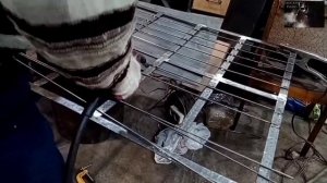 Сетка для камней в баню, своими руками.