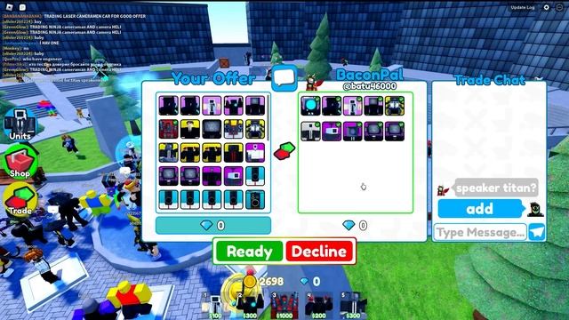 ? МЕГА ТРЕЙД МОЕГО МИФИКА НА... В TOILET TOWER DEFENCE | ТУАЛЕТ ТОВЕР ДЕФЕНС РОБЛОКС ROBLOX смотреть онлайн