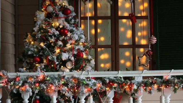 Новогодняя атмосфера | Новогодний фон | Merry Christmas 2022 | Christmas music 2022 смотреть онлайн