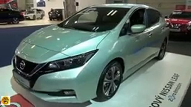 2018 Nissan Leaf N-Connecta Propilot - Exterior and Interior - Auto Salon Bratislava 2018 смотреть онлайн