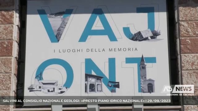 SALVINI AL CONSIGLIO NAZIONALE GEOLOGI: «PRESTO PIANO IDRICO NAZIONALE» | 29/09/2023 смотреть онлайн