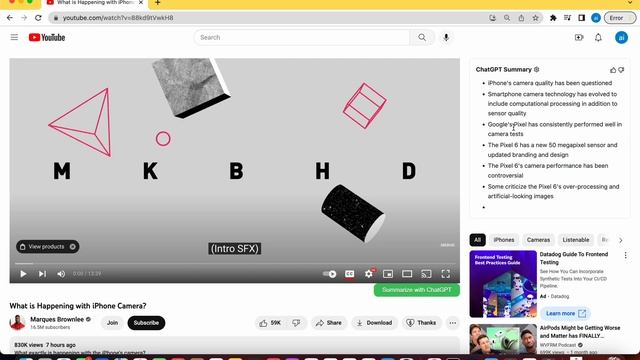 YoutubeDigest - Chrome extension for summarizing youtube videos with ChatGPT смотреть онлайн