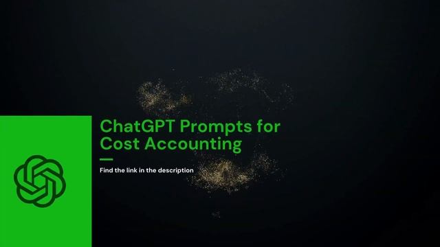 ChatGPT Prompts for Cost Accounting смотреть онлайн