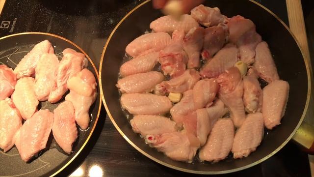 Жареные куриные крылышки | Vkusno