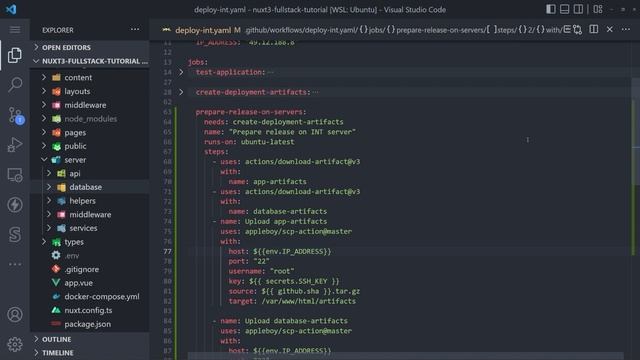 Deploy Nuxt3 via GitHub Actions смотреть онлайн