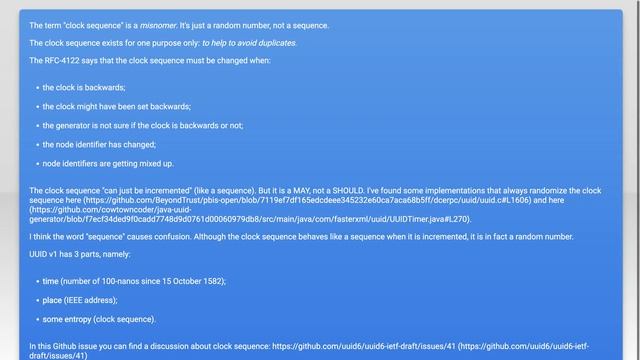 What does "clock sequence" mean? смотреть онлайн