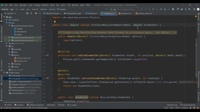 HOW TO LOAD FIREBASE IMAGES TO RECYCLER VIEW IN ANDROID STUDIO | 2021 | ANDROID TUTORIALS смотреть онлайн