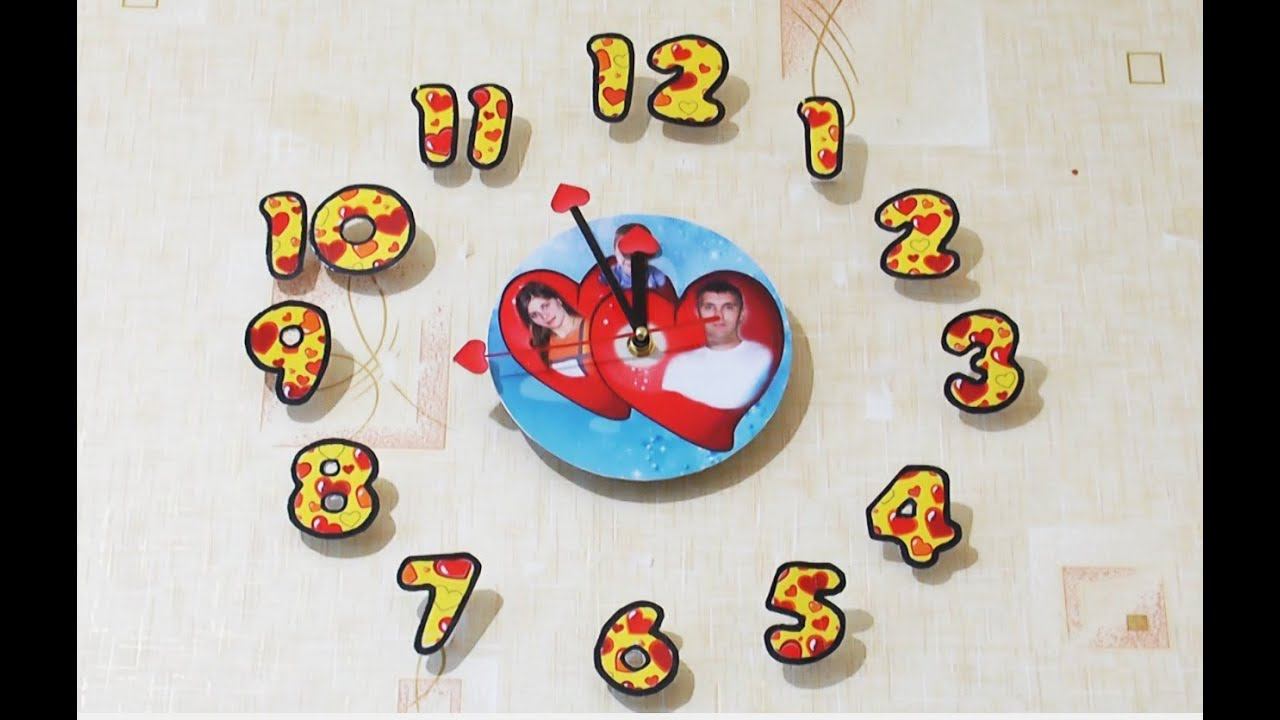 Что подарить на день влюбленных, день рождения, 8 марта? 3D Часы своими руками смотреть онлайн